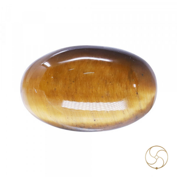 Image of 12.0 Carat Tiger Eye Gemstone With Ring or Pendant -टाइगर ऑय