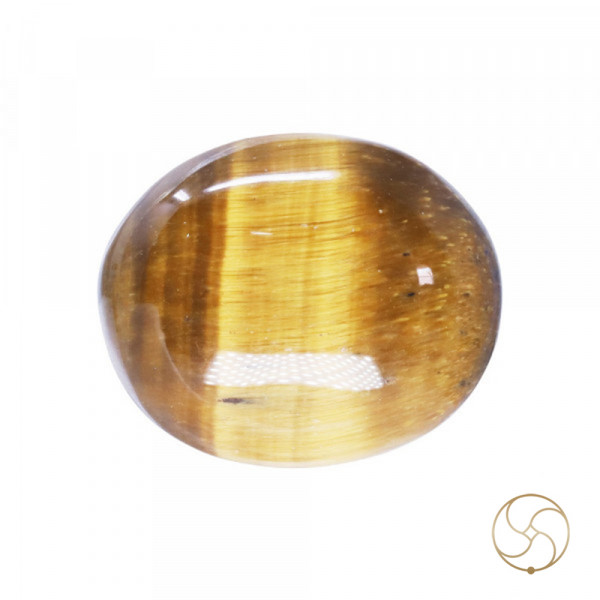 Image of 11.8 Carat Tiger Eye Gemstone With  Ring or Pendant -टाइगर ऑय