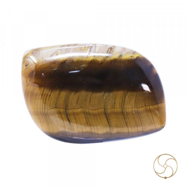 Image of 8.2 Carat Tiger Eye Gemstone With Ring or Pendant -टाइगर ऑय