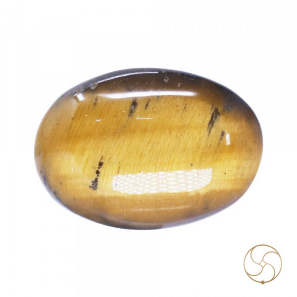 Image of 10.6  Carat Tiger Eye Gemstone With  Ring or Pendant -टाइगर ऑय