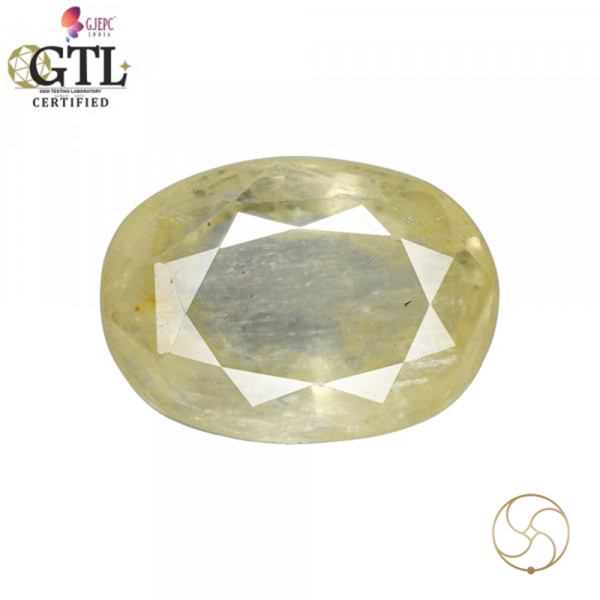 Image of 8.31 Carats Yellow Sapphire With Ring Or Pendant – पुखराज ठोस