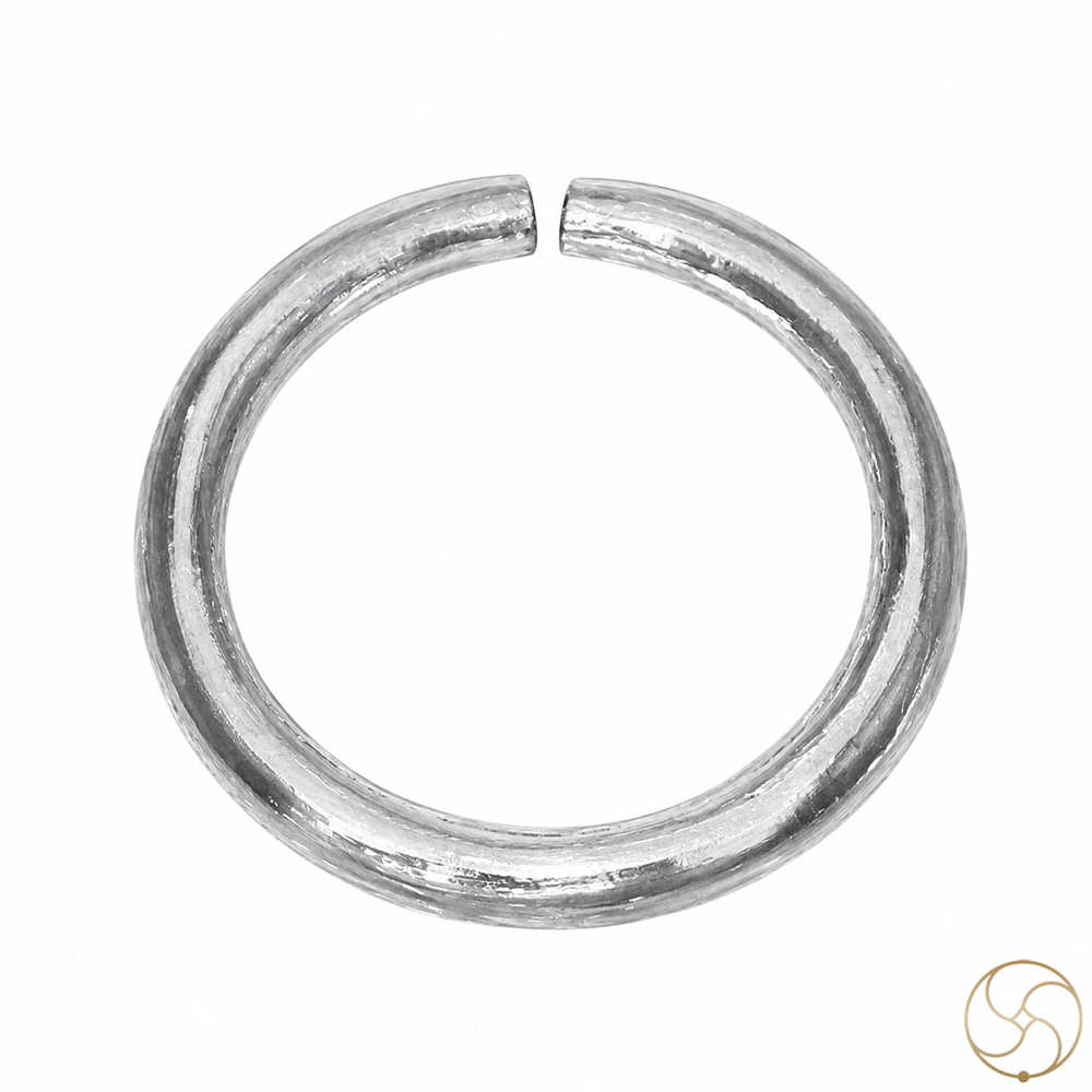 999 Silver Plain Bangle for Men  Women