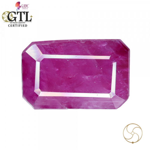 Image of 9.35 Carat Ruby Gemstone With Ring Or Pendant - माणक रत्न