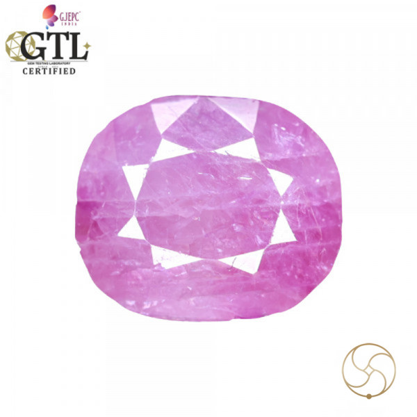 Image of 9.39 Carat Ruby Gemstone With Ring Or Pendant - माणक रत्न