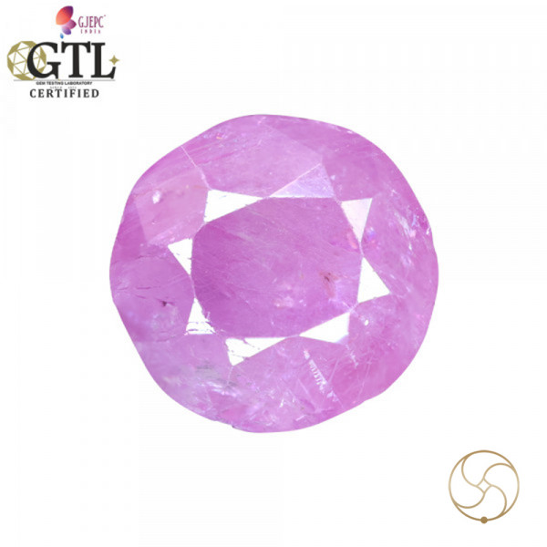 Image of 14.74 Carat Ruby Gemstone With Ring Or Pendant - माणक रत्न