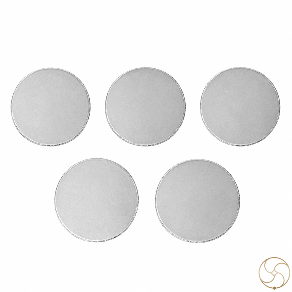 999 Silver Plain Coin 5 Pieces