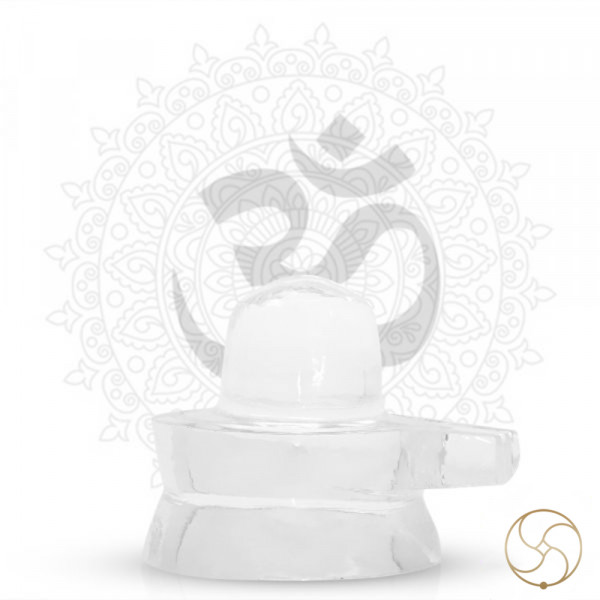 Image of Clear Quartz Shivling - स्फ़टिक शिवलिंग