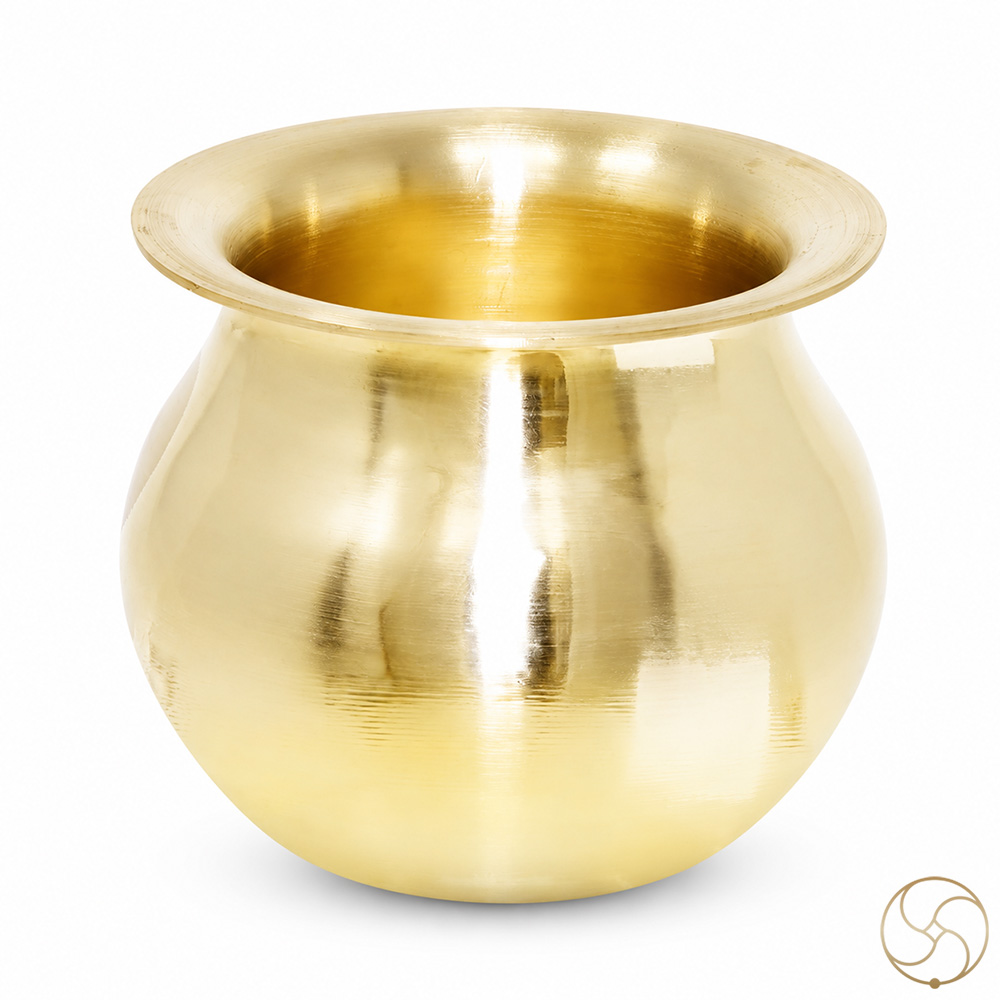 Ritika Brass Seb Lota - 550ml