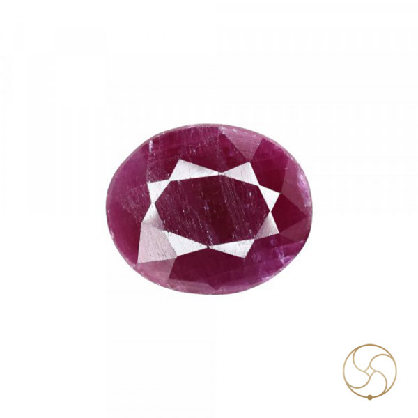 Image of 10.70 Carat Ruby Gemstone With Ring Or Pendant -  माणक रत्न