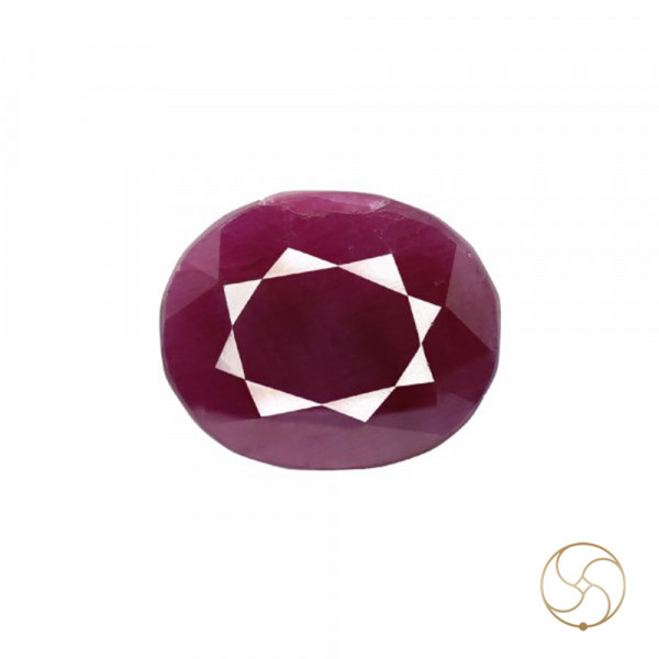 Image of 10.20 Carat Ruby Gemstone With Ring Or Pendant - माणक रत्न