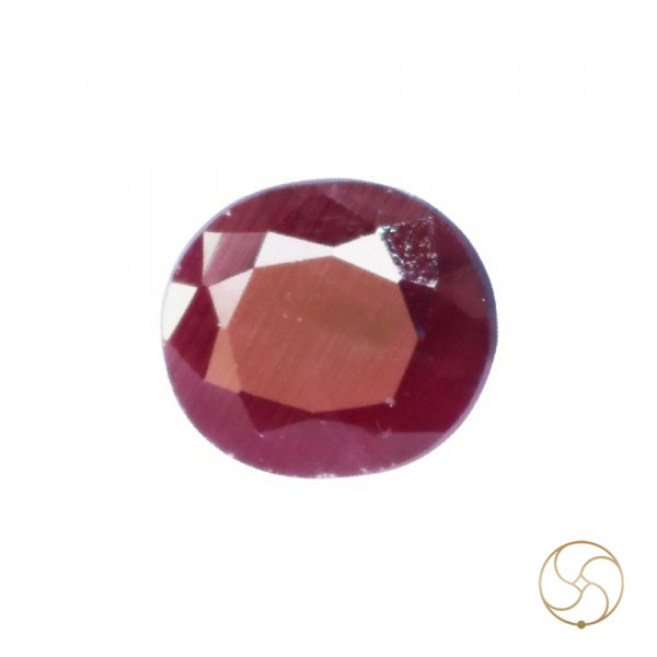 Image of 06.90 Carat Ruby Gemstone With Ring Or Pendant - मानक रत्न