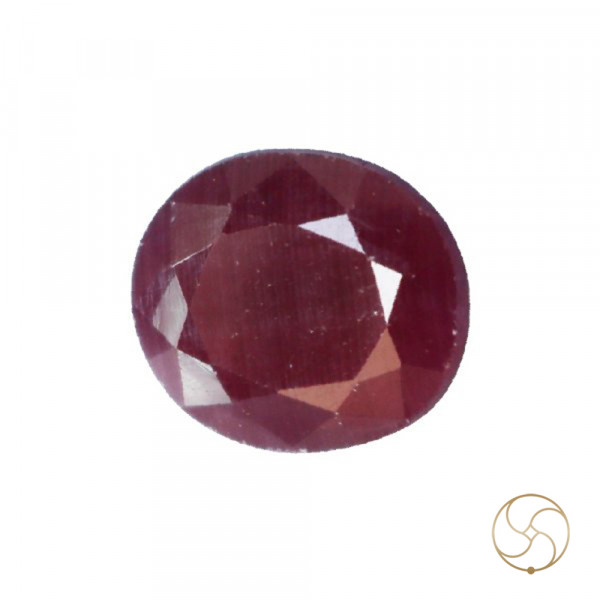 Image of 06.65 Carat Ruby Gemstone With Ring Or Pendant - मानक रत्न