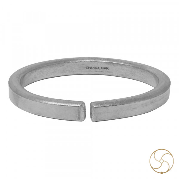 Image of 99.9% Bhojya Ranga Gents Flat Bangle (63gm) - भोज्य रांगा पुरुष  चपटा कड़ा