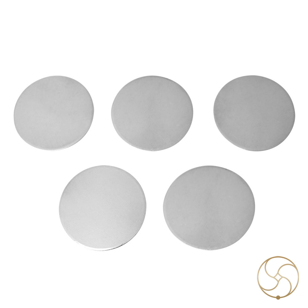 999 Silver Plain Coin 5 Pieces