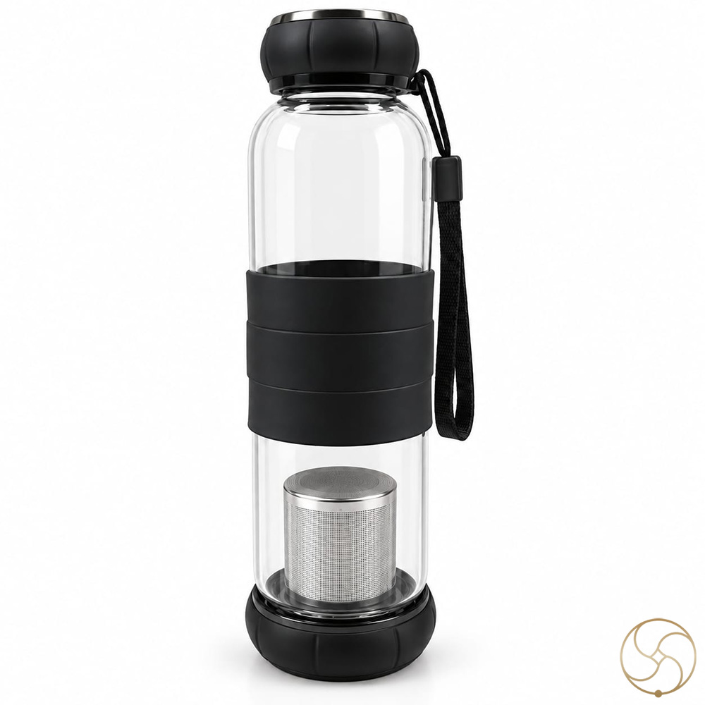 Alkaline Water Bottle with silver Coin inside