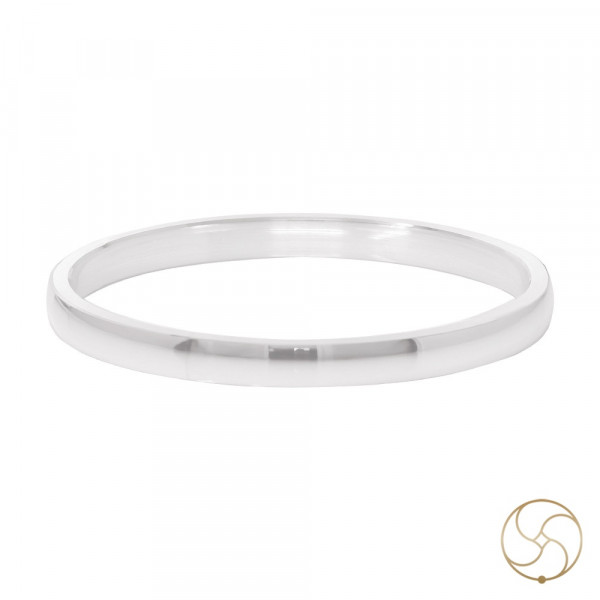 Image of 99.9% Silver Chandrasundri Bangle for Male and Female 55 Grams - चाँदी चंद्रसुन्दरी कड़ा पुरुष और महिलाओं हेतु