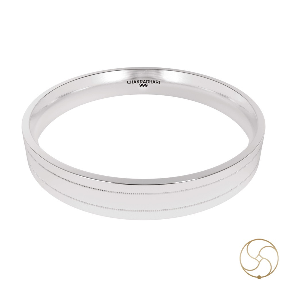 999 Silver Ramniya Bangle 90 Grams -