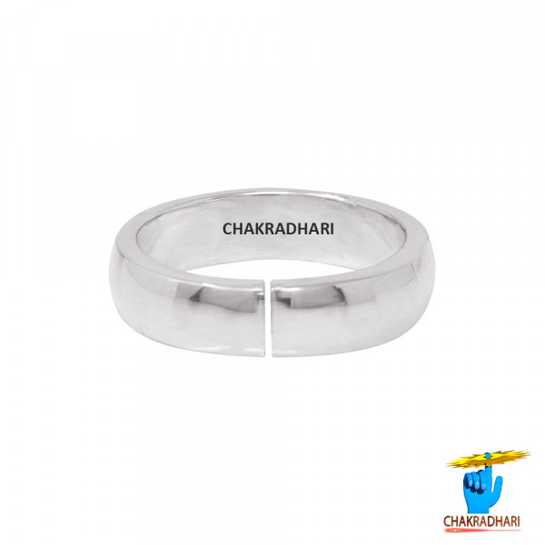 Image of 99.9% Silver Joint Less Ring - चाँदी बेजोड़  अंगुठी (7gm)