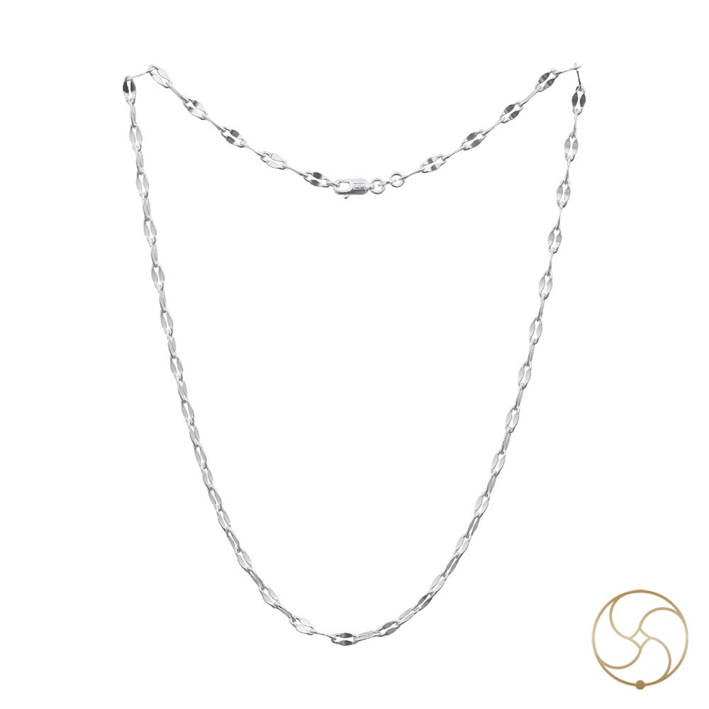 925  Silver Bud Design Chain 554gm -   