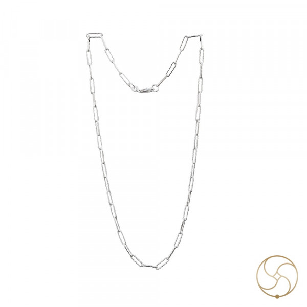 Image of 92.5% Silver Pencil Design Chain - चाँदी पेंसिल चैन