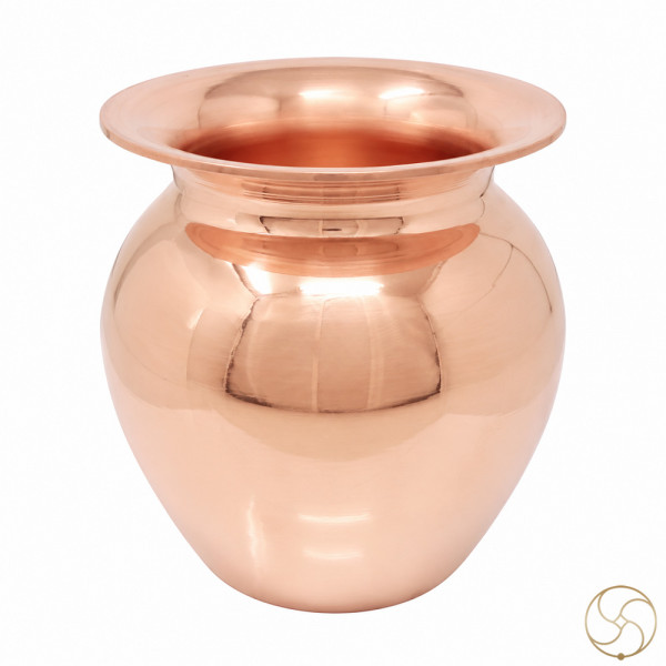 Image of 99.9% Nepaliya Copper Kalash Lota - 1300ml