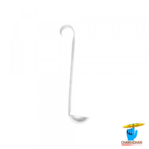 Image of 99.9% Silver Ghee Spoon 33.86 Grams - चाँदी घी चम्मच