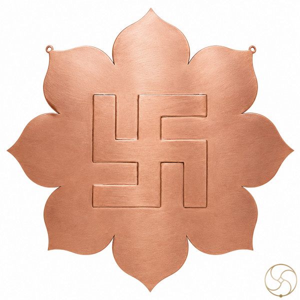 Image of 99.9% Nepaliya Copper Swastik