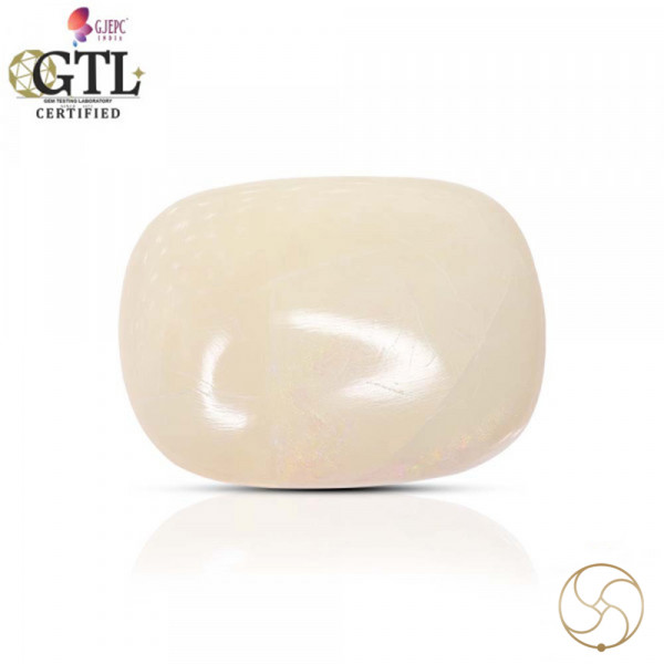 Image of 9.57Carat Opal Gemstone With Silver Ring And Pendant - ओपल रत्न