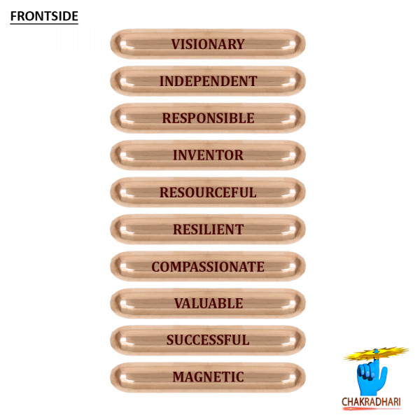 Image of 99.9% Nepaliya Copper Water Purifier Capsule 10 pc set - नेपालिया  ताम्र जल शुद्धिकरण कुपी