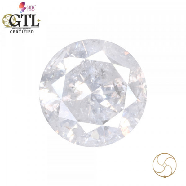Image of 0.92 Carat Natural Diamond With Silver Ring Or Pendant