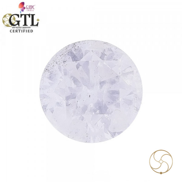 Image of 3.71 Carat Natural Diamond With Silver Ring Or Pendant