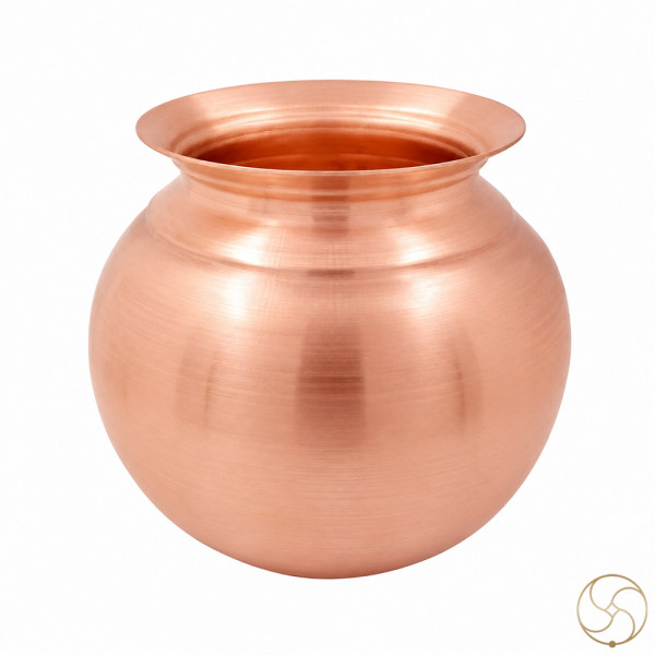 Image of 3000ml or 4100ml 99.9% Pure Nepaliya Copper Matki