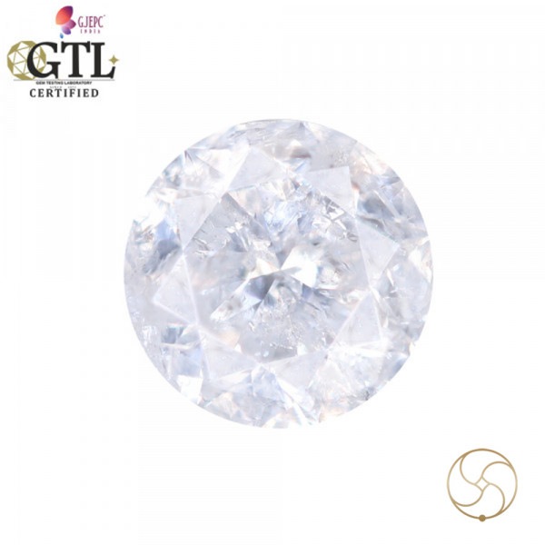 Image of 1.58 Carat Natural Diamond With Silver Ring Or Pendant