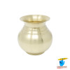 190ml Ritika Brass Yamuna Lota (111gm)- रितिका पीतल यमुना लोटा