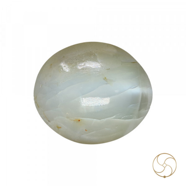 Image of 8.00 Carats Chrysoberyl Cat Eye Stone With Ring Or Pendant - लहसुनिया रत्न