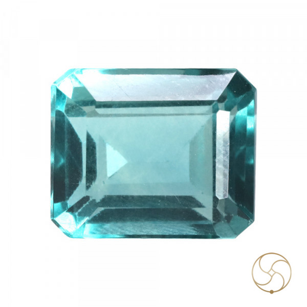 Image of 12.7 Carat Natural Fluorite Gemstone With Ring Or Pendant