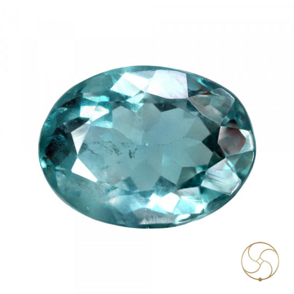 Image of 12.5 Carat Natural Fluorite Gemstone With Ring Or Pendant