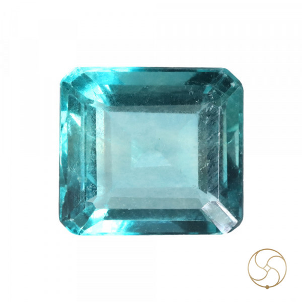 Image of 7.7 Carat Natural Fluorite Gemstone With Ring Or Pendant