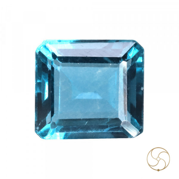 Image of 8.0 Carat Natural Fluorite Gemstone With Ring Or Pendant