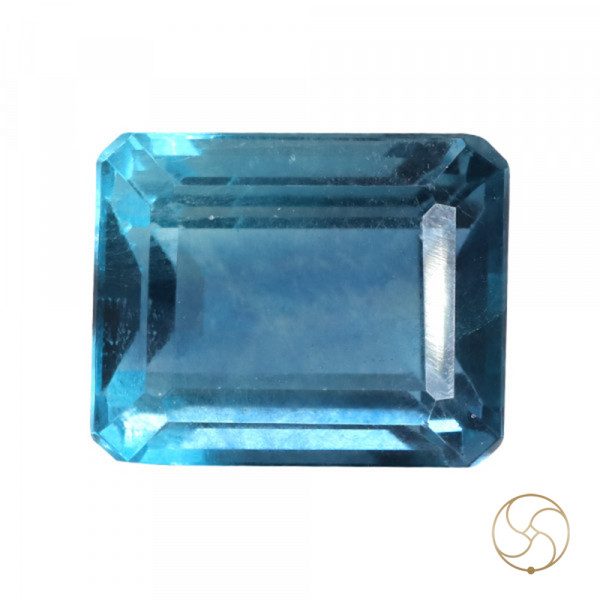 Image of 12.0 Carat Natural Fluorite Gemstone With Ring Or Pendant