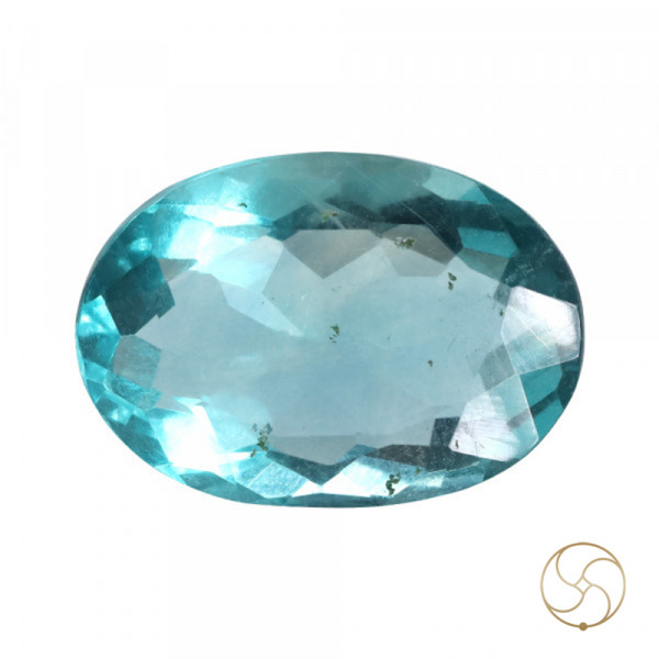 Image of 9.7 Carat Natural Fluorite Gemstone With Ring Or Pendant