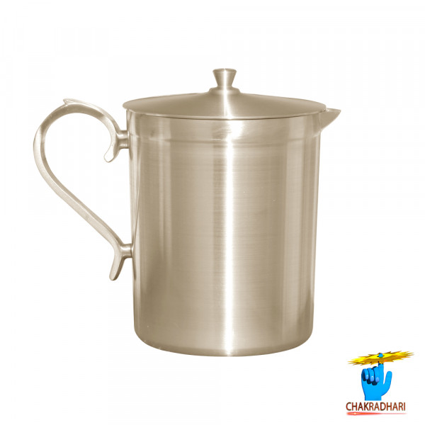 Image of 1000 ml Phool Bronze Piyush Patra Jug - फूल काँसा  पियूष पात्र जग (1152gm)