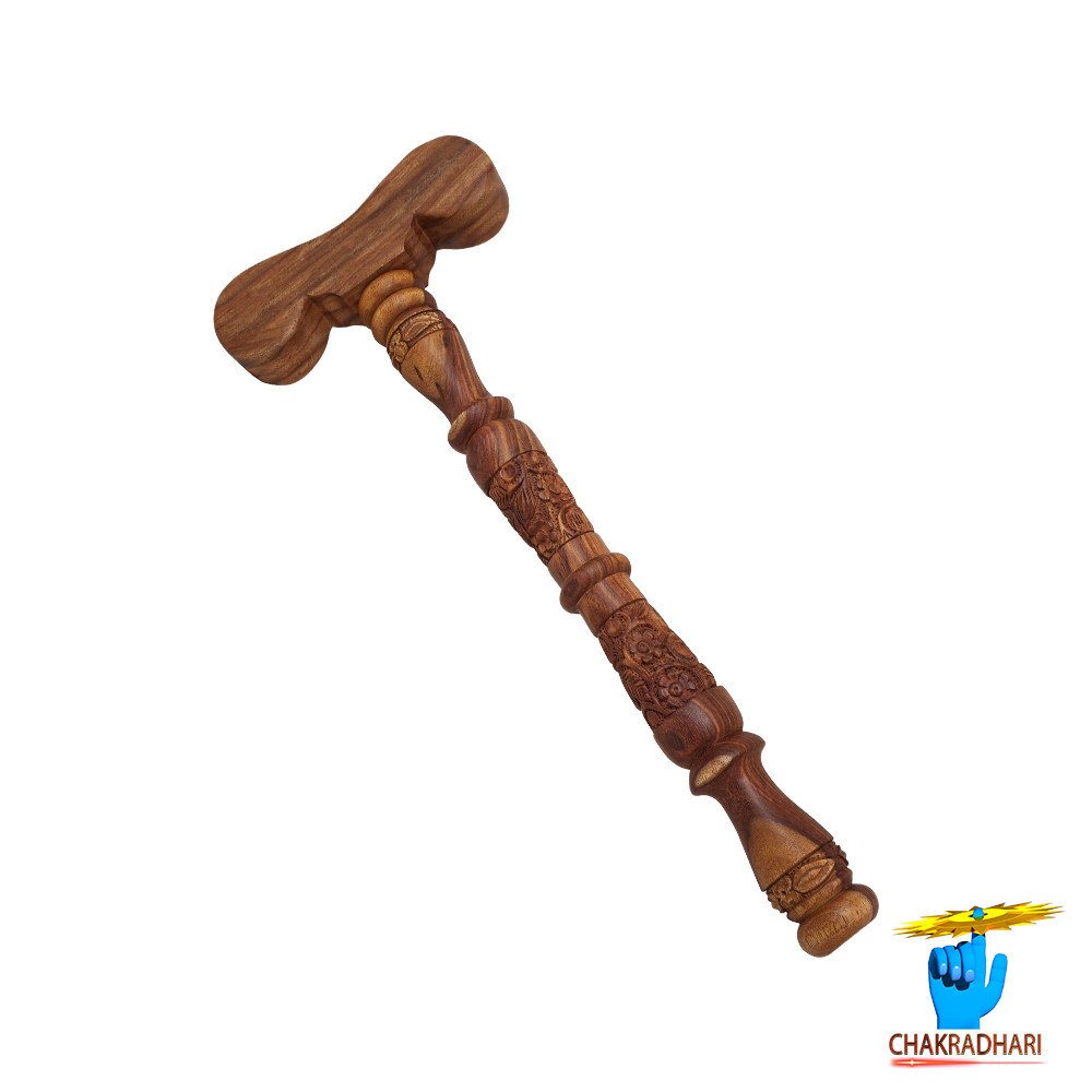Natural Sheesham Yoga Stick -