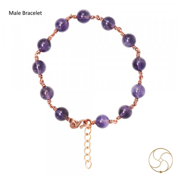 Image of Nepaliya Copper Amethyst Bracelet