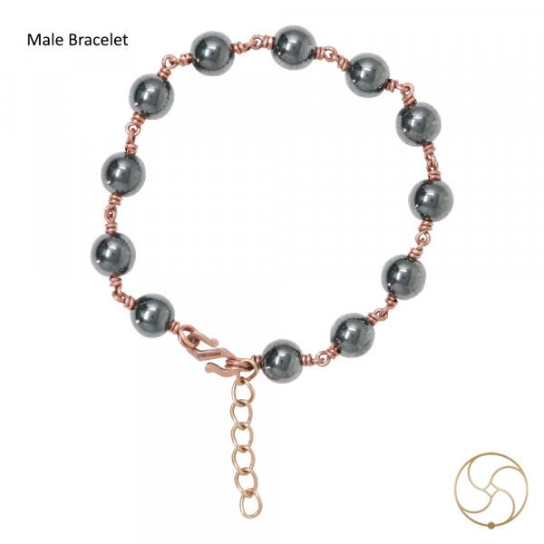 Image of Nepaliya Copper Hematite Ore Bracelet