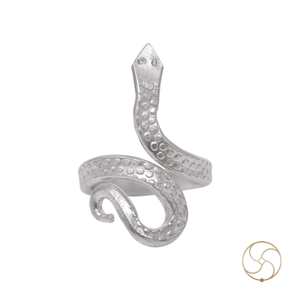 999 Silver Snake Ring -    7gm