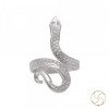 99.9% Silver Snake Ring - चाँदी नाग अंगूठी (7gm)
