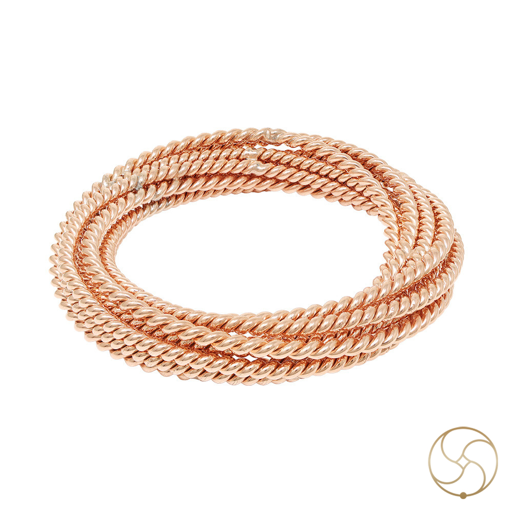 999 Pure Nepaliya Copper Big Tensor Torus Coil for Utensil Base Sacred Geometry Ring for Placing Water Kitchen Vessels