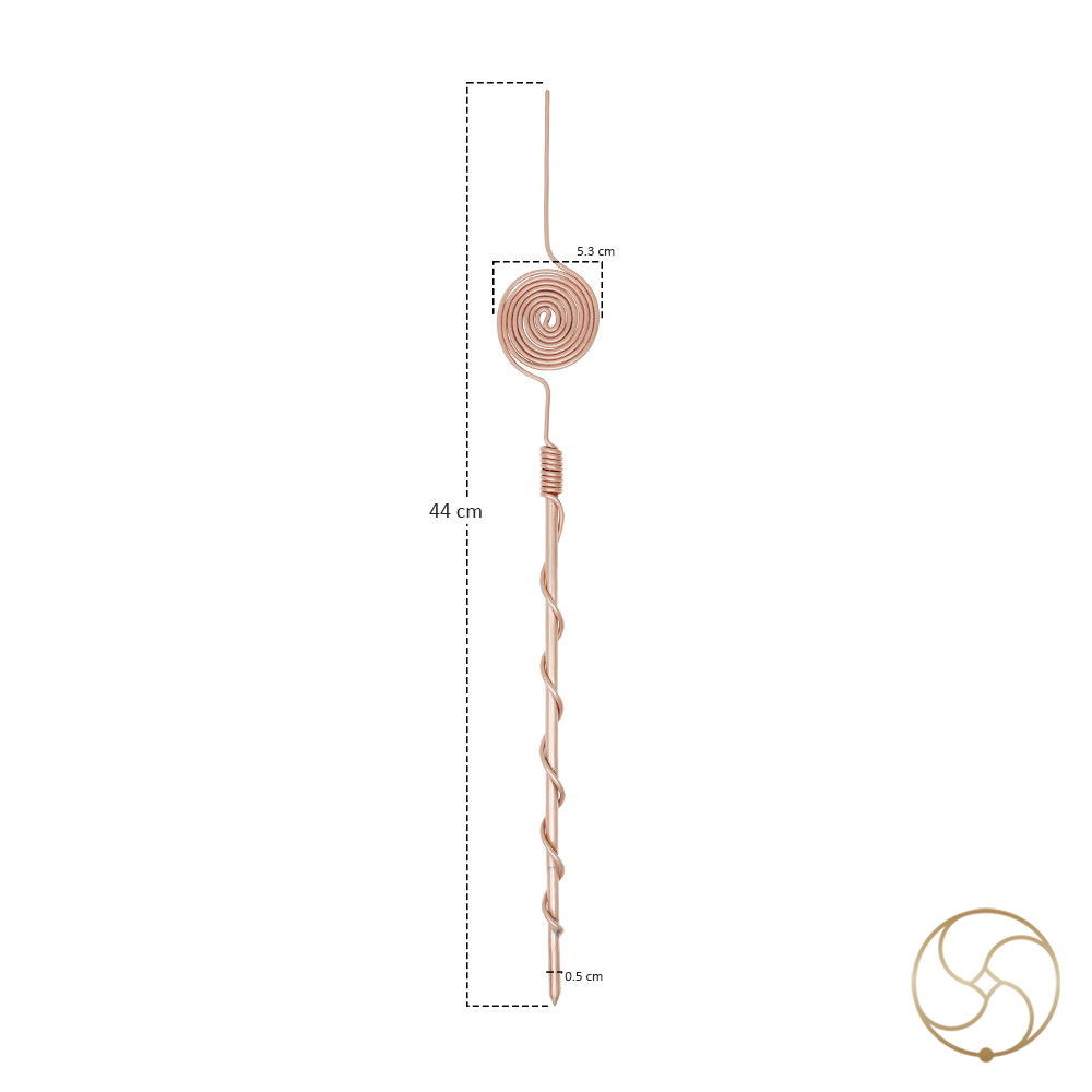 999 Nepaliya Copper Electro Culture Antenna -    