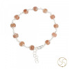99.9% Silver Sun Stone Bracelet For Male And Female - चाँदी सूर्य पत्थर वलय स्त्री पुरुष हेतु
